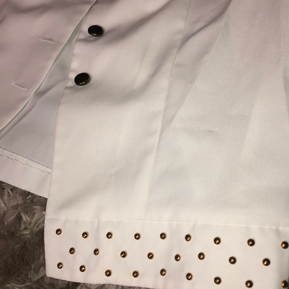 White studded jacket - Picture 3 of 3